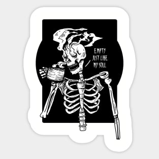 Empty souls Sticker